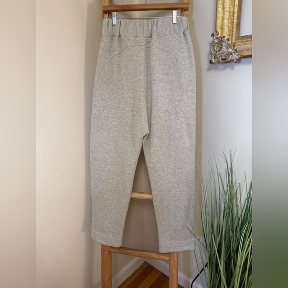 GERSHON BRAM oversized sweatpants high waist athleisure grey small NWT - Picture 10 of 11
